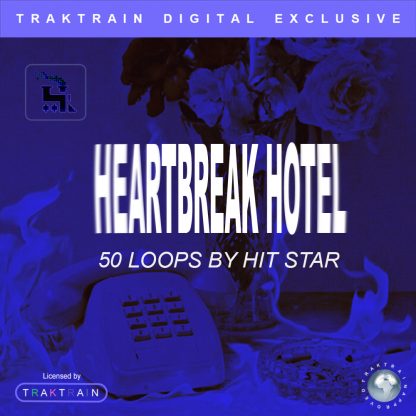 Cover for Traktrain Loop Kit "Heartbreak Hotel" (50 Loops) by Hit Star Productions