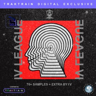 Cover for Traktrain Guitar Kit "IV League" (70+ Samples + EXTRA) by Isaiah Vest
