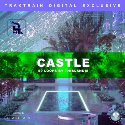 Cover for Traktrain Guitar Loop Kit "Castle" (50 Loops) by thislandis