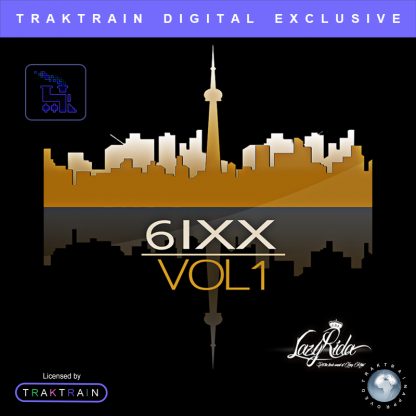 Cover for 6ixx Vol. 1 Sample Pack (85+ Loops + 45+ One-Shots) by Lazy Rida Beats