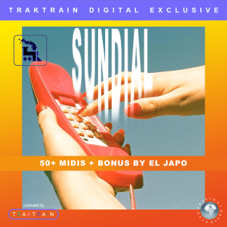Cover for Traktrain MIDI-Kit "Sundial" (50+ MIDIs + Bonus) by El Japo