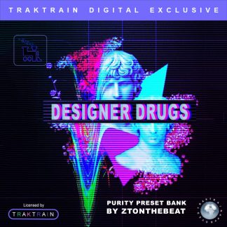 Cover for Traktrain Preset Kit "Designer Drugs" (Luxonix Purity) by ZTOnTheBeat
