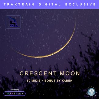 Cover for Traktrain MIDI-Kit "Crescent Moon" (50 MIDIs + Bonus) by Kabeh