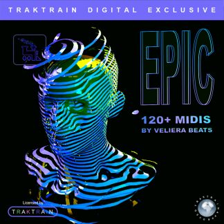Cover for Traktrain MIDI-Kit "Epic" (120+ MIDIs) by Veliera Beats