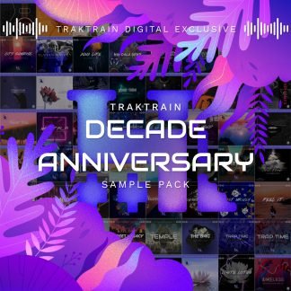 TRAKTRAIN Decade Anniversary Sample Pack - Artwork